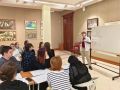В Белгородском художественном музее состоялся авторский мастеркласс «Анимационная раскадровка» выпускницы колледжа ВГИК, преподаватель Детской художественной школы имени М.А. Врубеля (г. Москва ) — Диана Поморцева