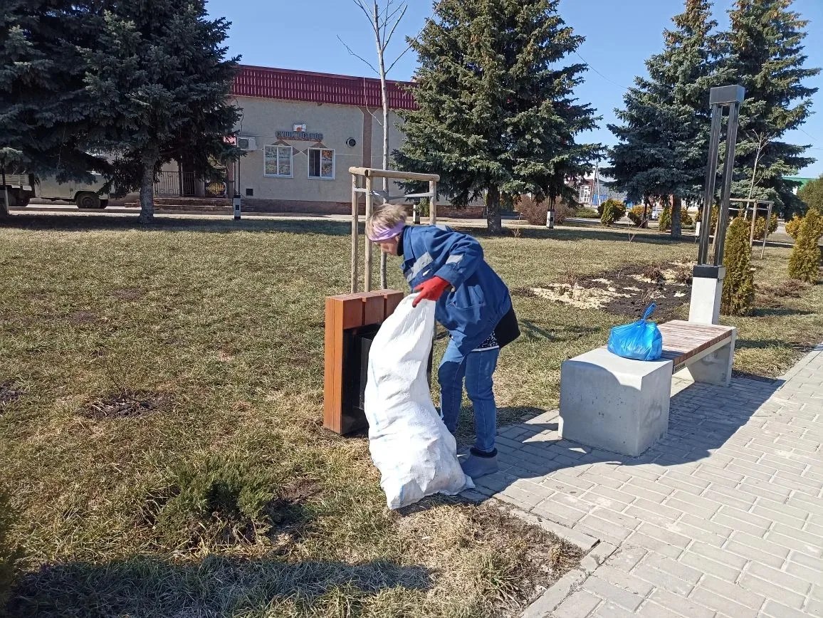 В нашем округе продолжается месячник добровольного служения Белгородской области, который реализуется в рамках национального проекта «Экологическое благополучие» В нашем округе продолжается месячник добровольного служения Белгородской области, который реализуется в рамках национального проекта «Экологическое благополучие»