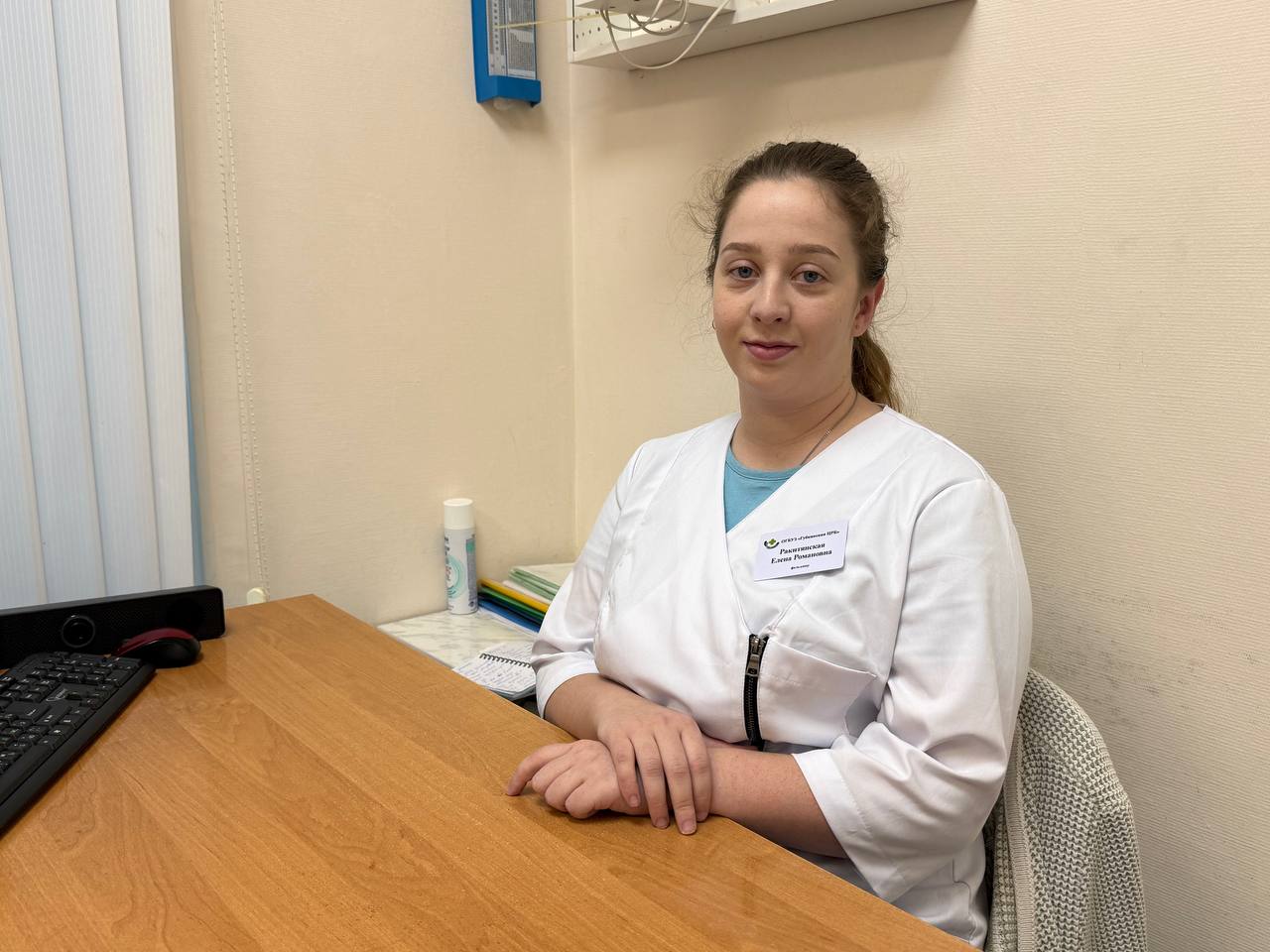 Молодой фельдшер из Губкина досрочно вернулась из декретного отпуска