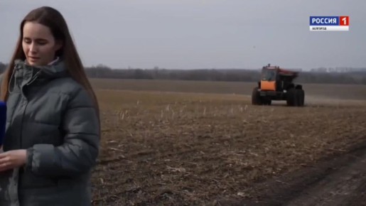 Аграрии Яковлевского округа проводят подкормку озимых культур