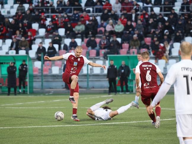 Футбольный клуб «Салют» в первом матче сезона сыграл вничью с липецким «Металлургом»