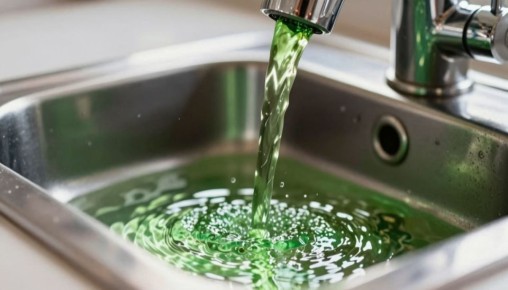 Белгородцев предупредили о появлении зелёной воды из-под кранов