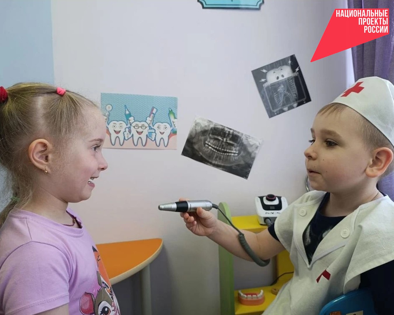 В дошкольных учреждениях нашего округа реализуется системная профориентационная работа в рамках нацпроекта «Молодёжь и дети»