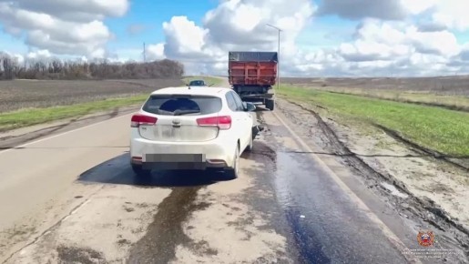 #СВОДКА_ДТП. По предварительным данным, вчера около 10 часов 15 минут на 6 км автодороги «Белгород - Новая Деревня» Белгородского округа 40-летняя женщина, управляя автомобилем «Киа», не выдержала безопасную дистанцию и...