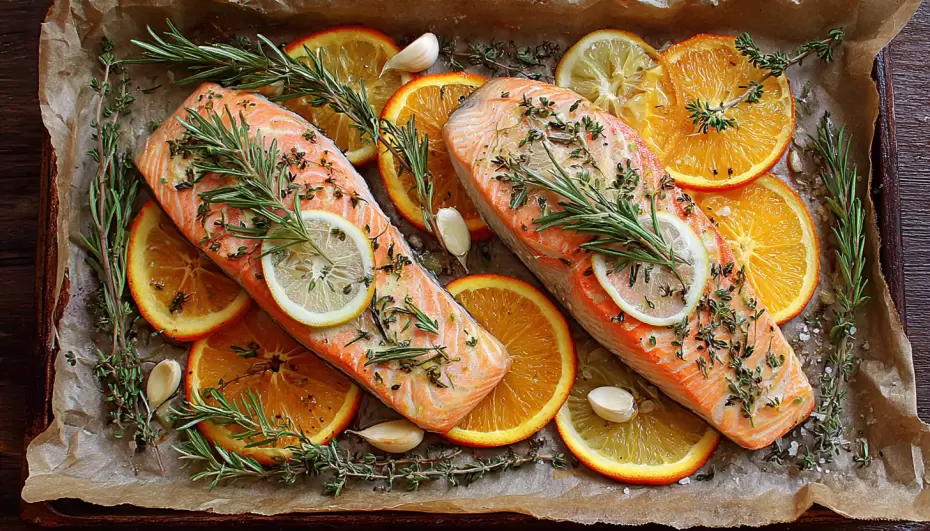 Как запечь красную рыбу с апельсинами: секреты кулинарного мастерства