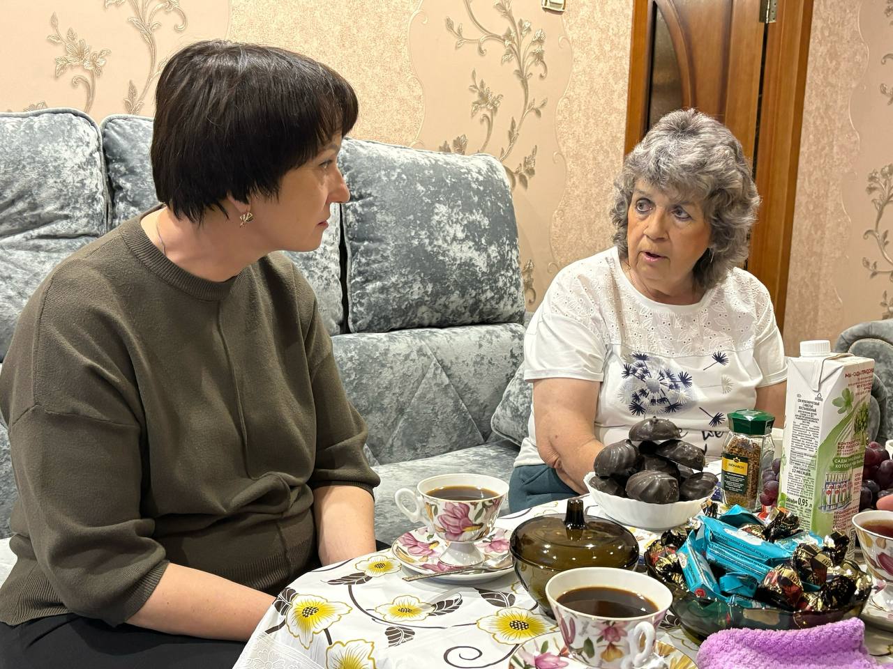 Татьяна Круглякова: Навестила Валентину Николаевну, маму Героя Дмитрия Александровича Перепелицы