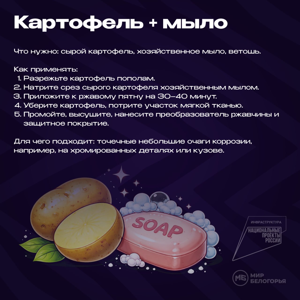 Пять лайфхаков убрать коррозию на машине Пять лайфхаков убрать коррозию на машине