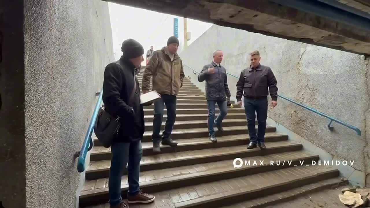 Валентин Демидов: Подземный переход на остановке «Энергомаш» готовим к капитальному ремонту