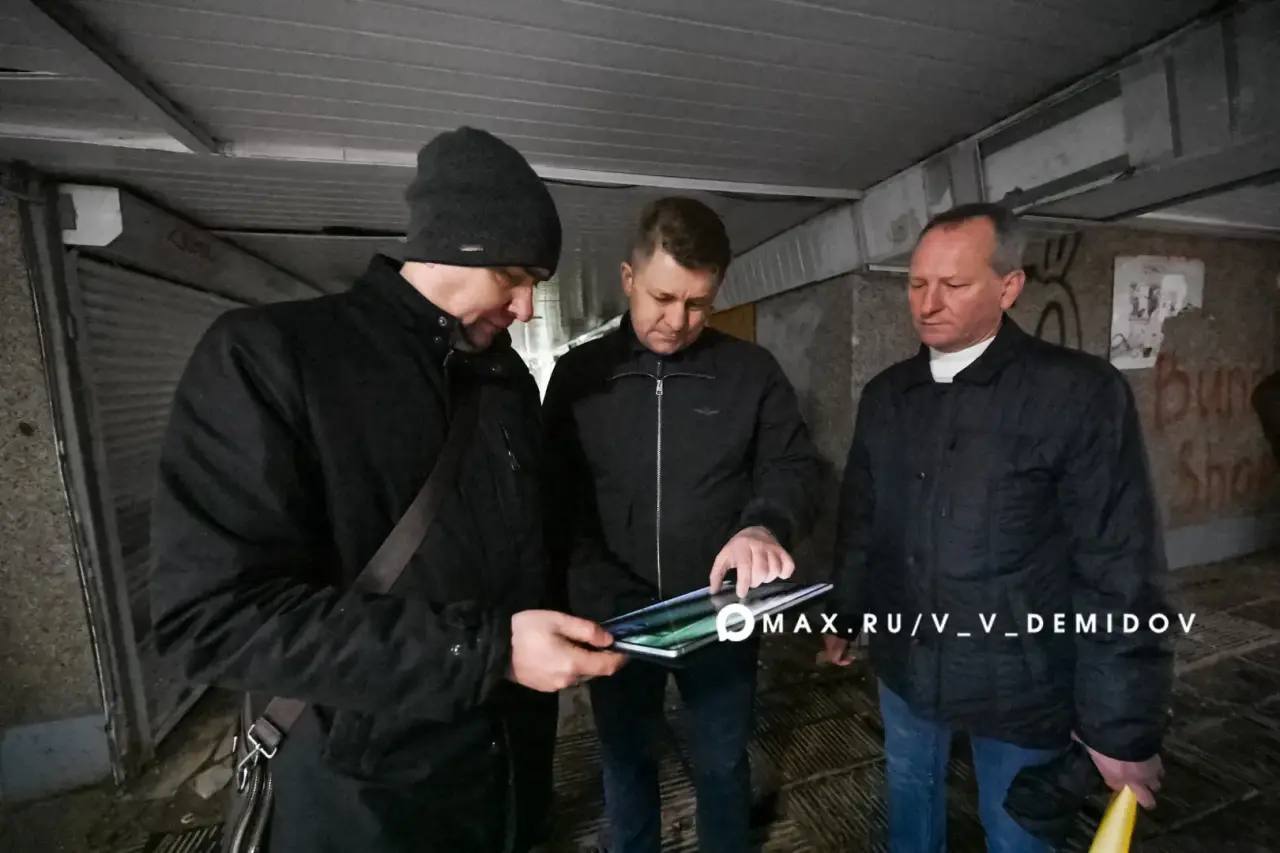 Валентин Демидов: Подземный переход на остановке «Энергомаш» готовим к капитальному ремонту Валентин Демидов: Подземный переход на остановке «Энергомаш» готовим к капитальному ремонту
