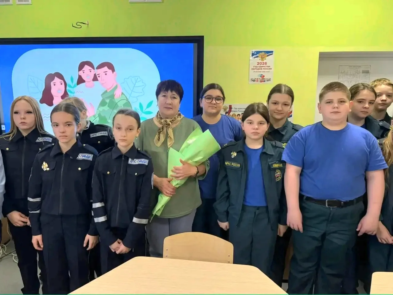 Андрей Миськов: В городской школе №4 прошла встреча с Татьяной Николаевной Сазоновой, мамой погибшего участника специальной военной операции, Стеганцова Дмитрия