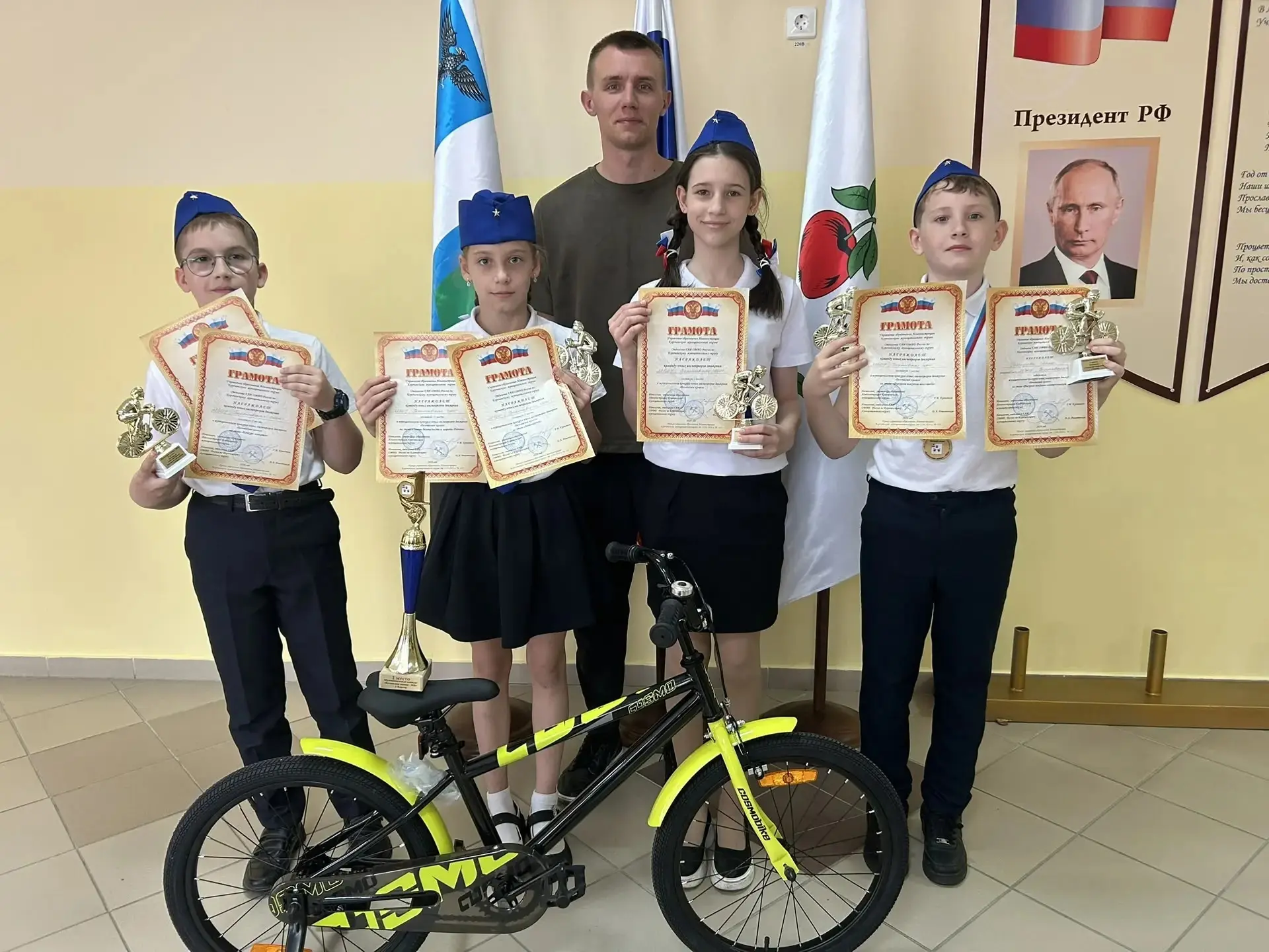 Безопасное колесо — 2026: в Бехтеевской школе выбрали лучших знатоков ПДД! Безопасное колесо — 2026: в Бехтеевской школе выбрали лучших знатоков ПДД!