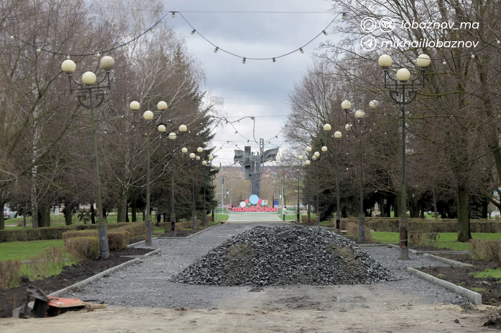 Михаил Лобазнов: Благоустройство Старого Оскола Михаил Лобазнов: Благоустройство Старого Оскола