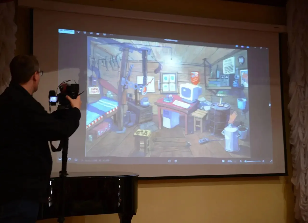 16 апреля в Белгородском художественном музее прошла творческая встреча «Художник и кино» 16 апреля в Белгородском художественном музее прошла творческая встреча «Художник и кино»