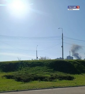 О дыме в Белгороде сообщают подписчики