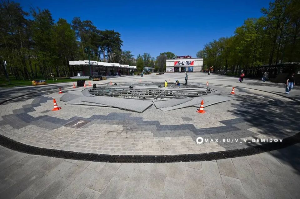 В Белгороде готовятся к открытию контактные фонтаны В Белгороде готовятся к открытию контактные фонтаны