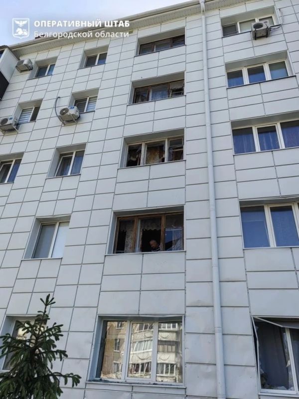 Мирный житель пострадал в Шебекино в результате детонации дрона ВСУ Мирный житель пострадал в Шебекино в результате детонации дрона ВСУ
