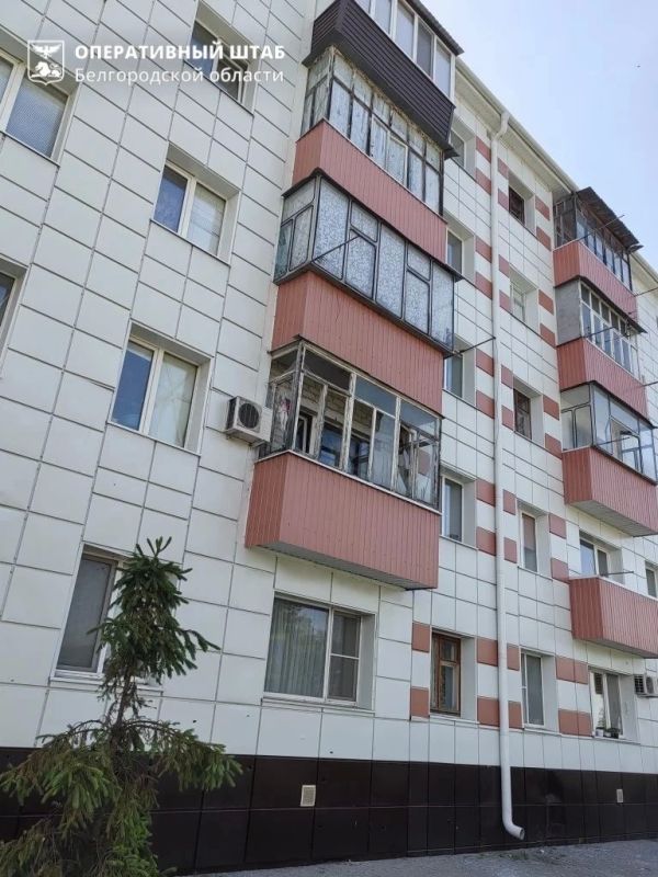 Мирный житель пострадал в Шебекино в результате детонации дрона ВСУ