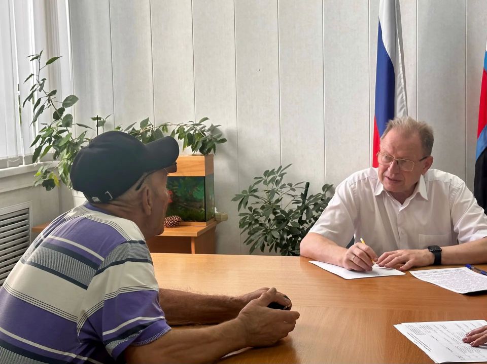 Алексей Дыбов: Провёл очередной приём граждан Алексей Дыбов: Провёл очередной приём граждан