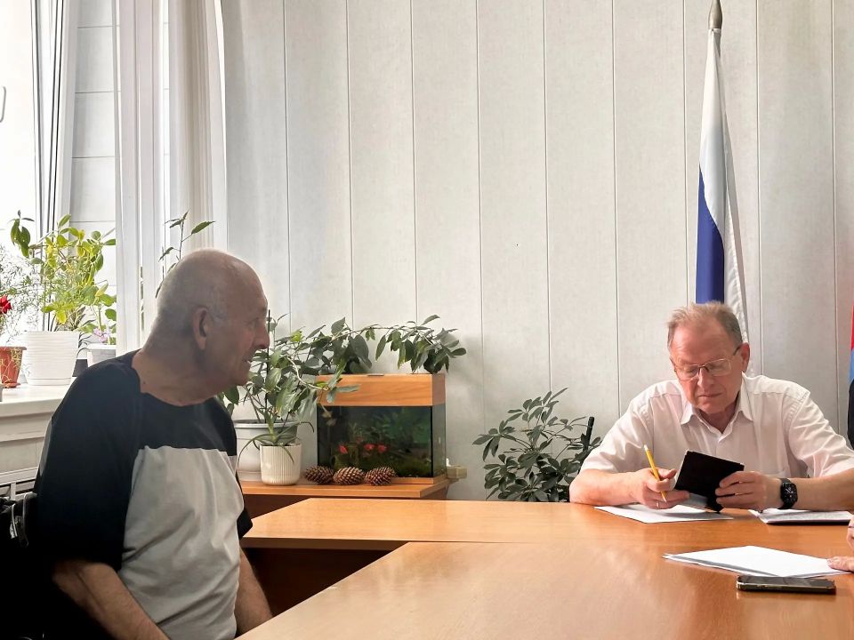 Алексей Дыбов: Провёл очередной приём граждан Алексей Дыбов: Провёл очередной приём граждан