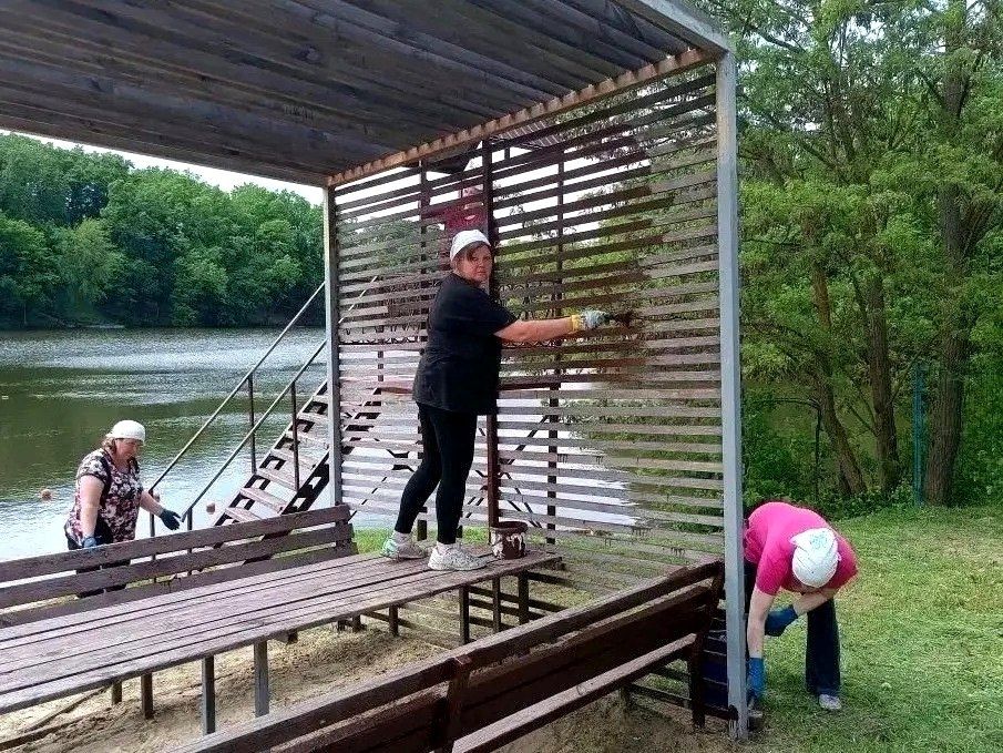 Жители Ракитянского округа продолжают заботиться о малой родине