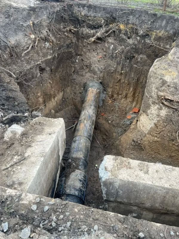 Участок магистрального водовода на Садовой в Белгороде заменили специалисты водоканала Участок магистрального водовода на Садовой в Белгороде заменили специалисты водоканала