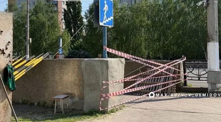 В Белгороде начали капремонт подземного перехода у остановки «Сокол»