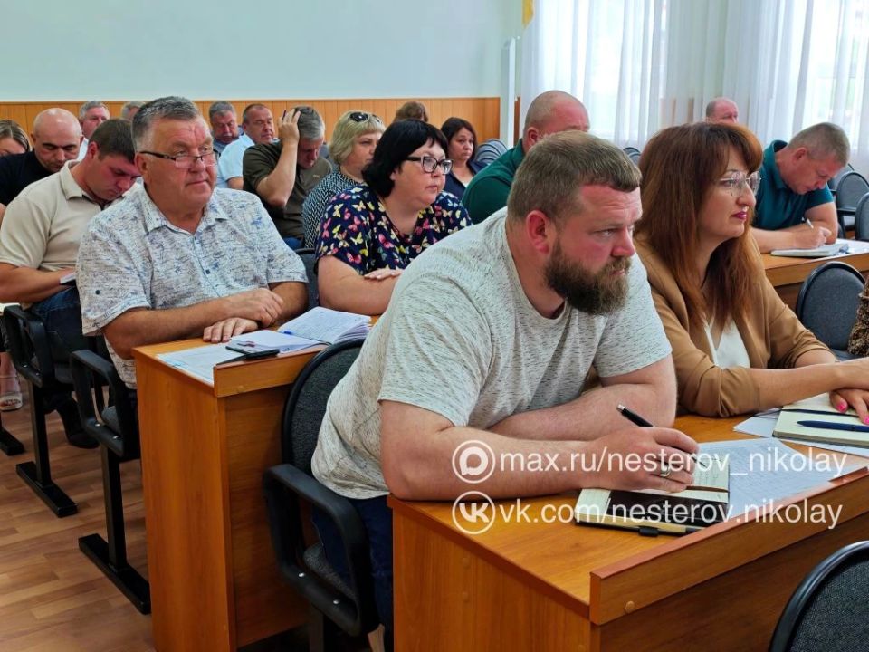 Николай Нестеров: Провёл рабочее совещание со своими заместителями и руководителями структурных подразделений Николай Нестеров: Провёл рабочее совещание со своими заместителями и руководителями структурных подразделений