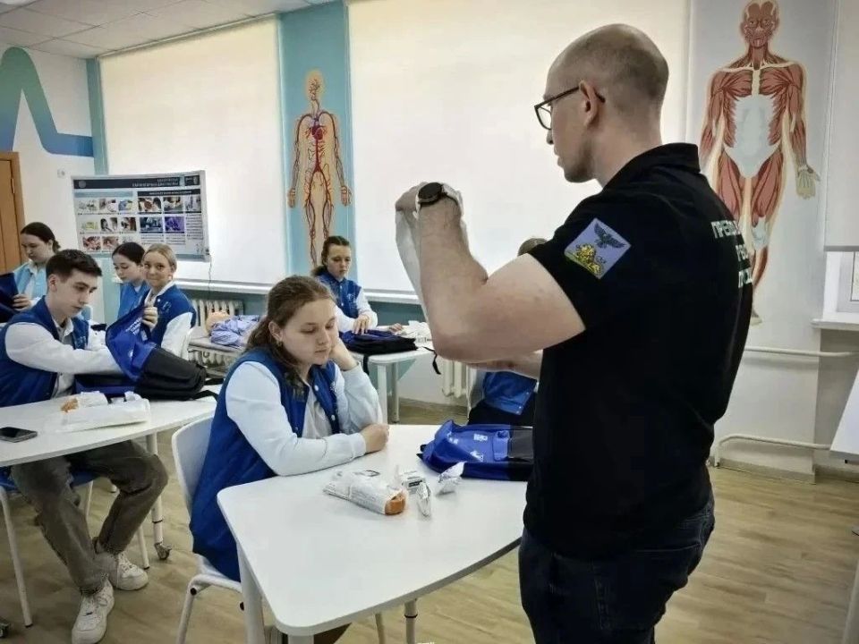 В Шебекинском округе продолжают работу медицинские классы