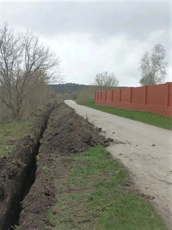 ГУП «Белоблводоканал» заменил участок сети водоснабжения в селе Добром