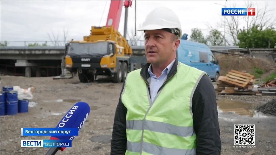 Уже завтра откроют движение по мосту между Стрелецким и Драгунским в Белгородском округе
