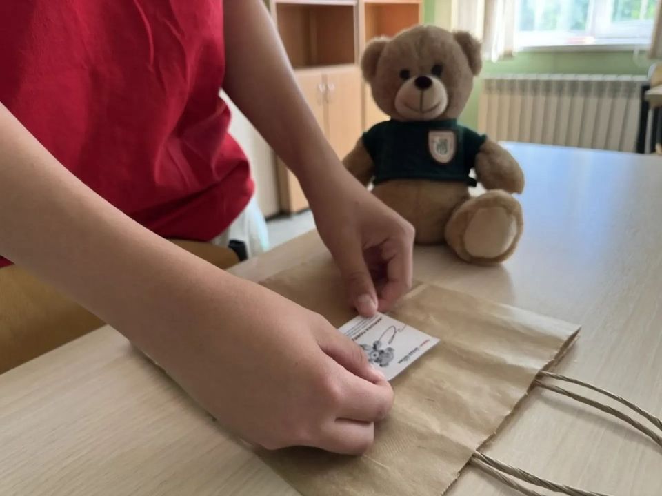 «Мишка Победы» в Царев-Алексеевском кадетском корпусе «Мишка Победы» в Царев-Алексеевском кадетском корпусе