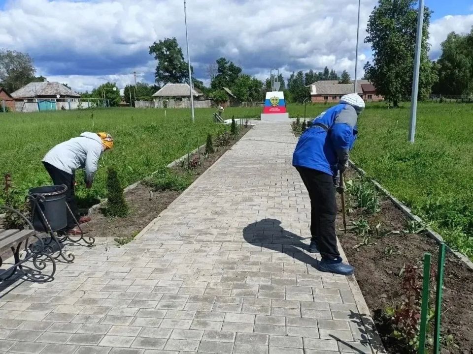 В Ракитянском округе активно преображаются сёла и посёлки В Ракитянском округе активно преображаются сёла и посёлки