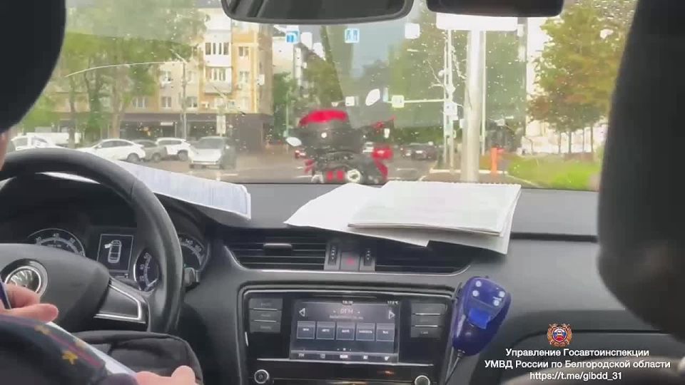 Белгородские автоинспекторы усилят контроль за мототранспортом в преддверии выходных дней