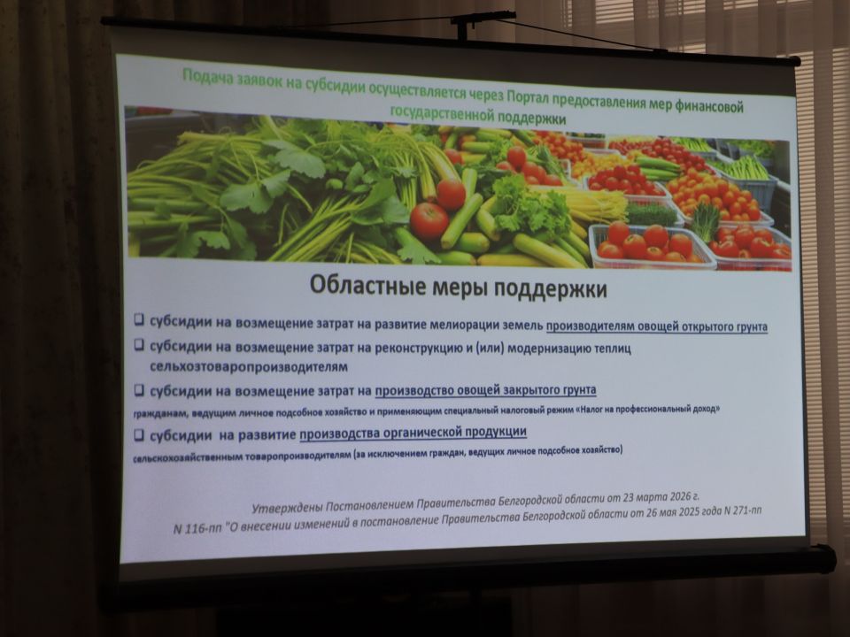 Поддержка агробизнеса: в Чернянском округе обсудили меры государственной помощи Поддержка агробизнеса: в Чернянском округе обсудили меры государственной помощи