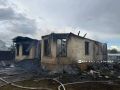 Дом сгорел практически полностью из-за прилёта вражеского дрона