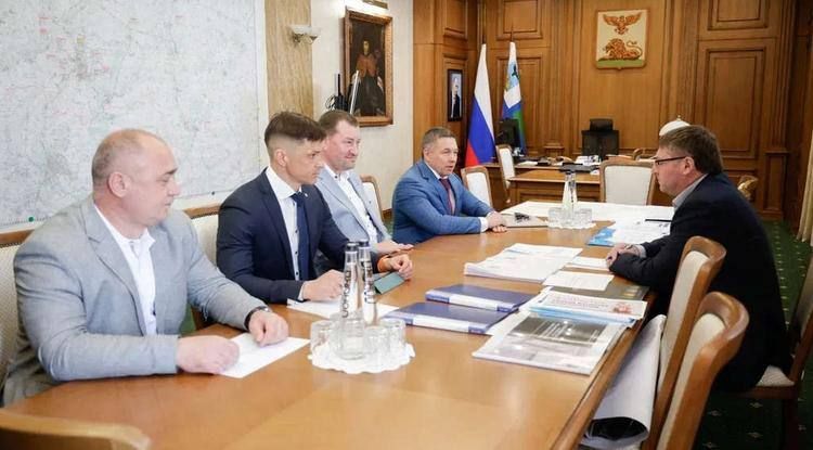 Александр Шуваев встретился с председателем Центрально-Чернозёмного банка ПАО «Сбербанк»