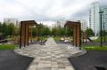 В Белгороде в сквере Комсомольский завершают второй этап благоустройства