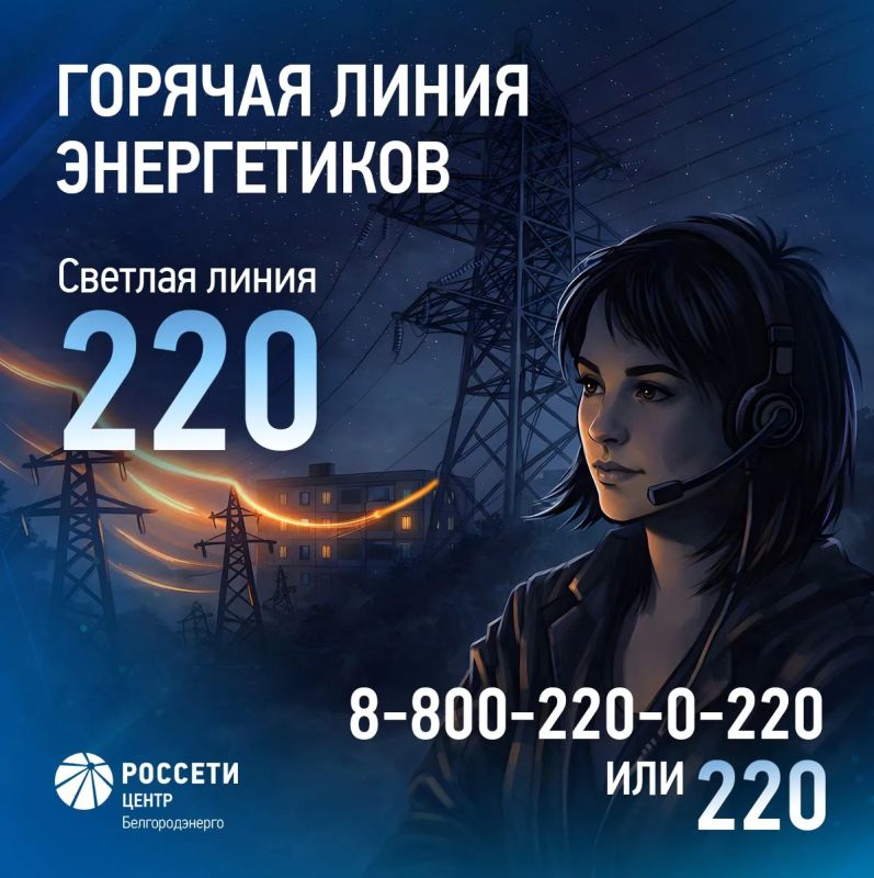 Белгородэнерго напоминает о способах связи при отключениях электроэнергии Белгородэнерго напоминает о способах связи при отключениях электроэнергии