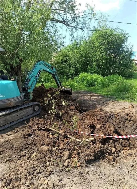 ГУП «Белоблводоканал» выполнил ремонт участка сети водоснабжения в селе Рождественка ГУП «Белоблводоканал» выполнил ремонт участка сети водоснабжения в селе Рождественка