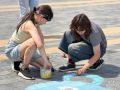 Триколорный забег. На центральной площади Центра молодёжных инициатив прошло солнечное мероприятие, пропитанное летним драйвом: ребята творили, играли и смеялись
