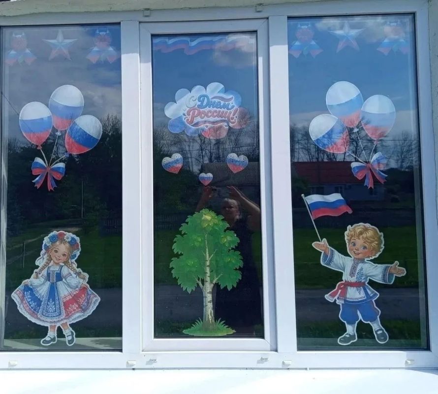 Ракитянский округ присоединился к акции «Окна России» Ракитянский округ присоединился к акции «Окна России»