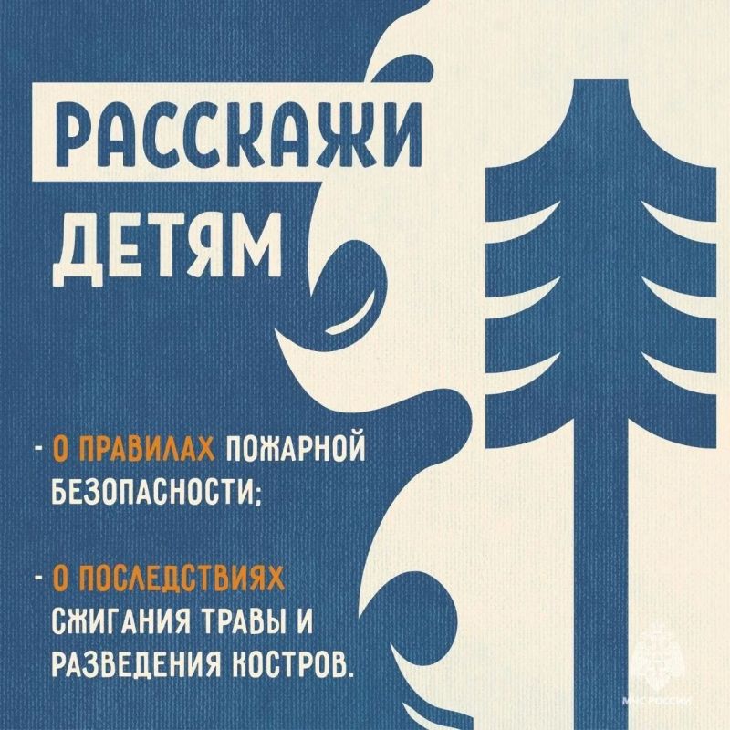 МЧС России напоминает: не сжигай сухую траву МЧС России напоминает: не сжигай сухую траву