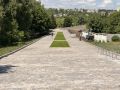 В Ивне продолжается благоустройство Аллеи Славы
