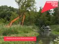 В Красногвардейском округе приступили к очистке реки Тихая Сосна