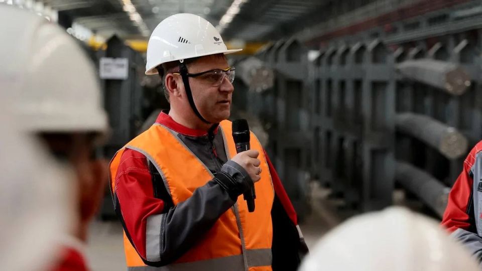 Врио губернатора Белгородской области впечатлил масштаб Оскольского ОЭМК