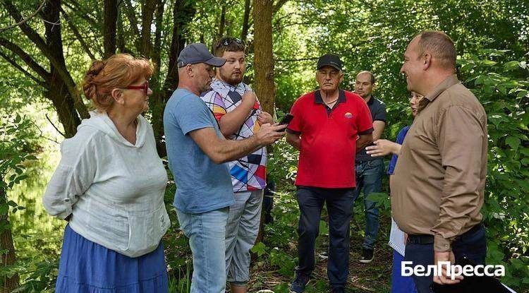 Приёмка работ по очистке реки Нижегородки в Белгороде прошла с замечаниями жителей Приёмка работ по очистке реки Нижегородки в Белгороде прошла с замечаниями жителей