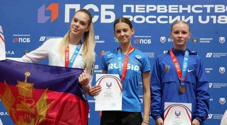 Белгородка завоевала золото на первенстве России по лёгкой атлетике