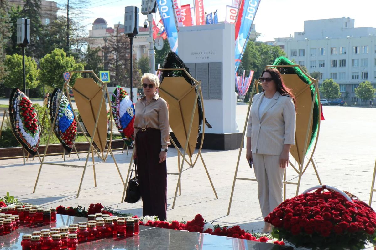 Коллектив Министерства культуры Белгородской области принял участие в традиционной акции «Волна памяти» Коллектив Министерства культуры Белгородской области принял участие в традиционной акции «Волна памяти»
