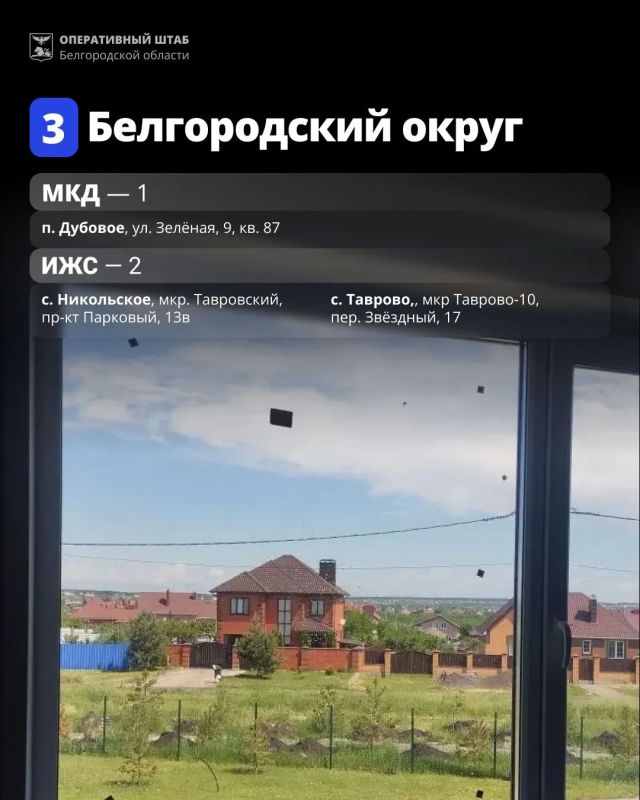 Список адресов, где на прошедшей неделе выполнены работы по восстановлению жилья Список адресов, где на прошедшей неделе выполнены работы по восстановлению жилья
