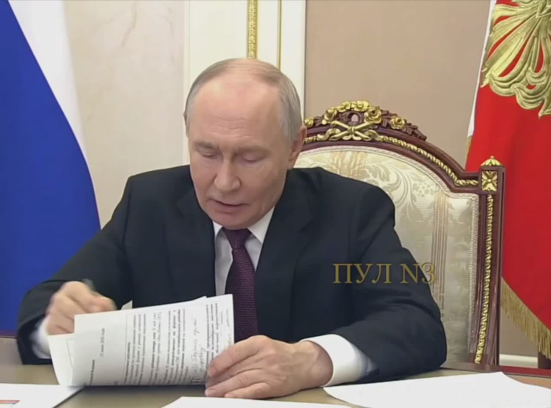 Путин – о том, что удары по России не меняют ситуацию на поле боя: